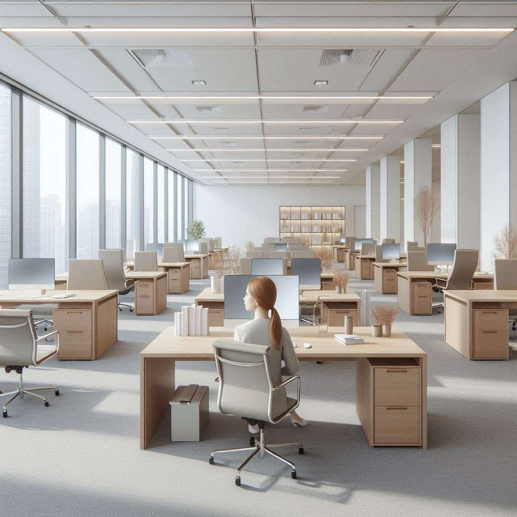 商务团队在写字楼办公推进大型企业分区管理时遇到照明方案换季调整该怎么协调